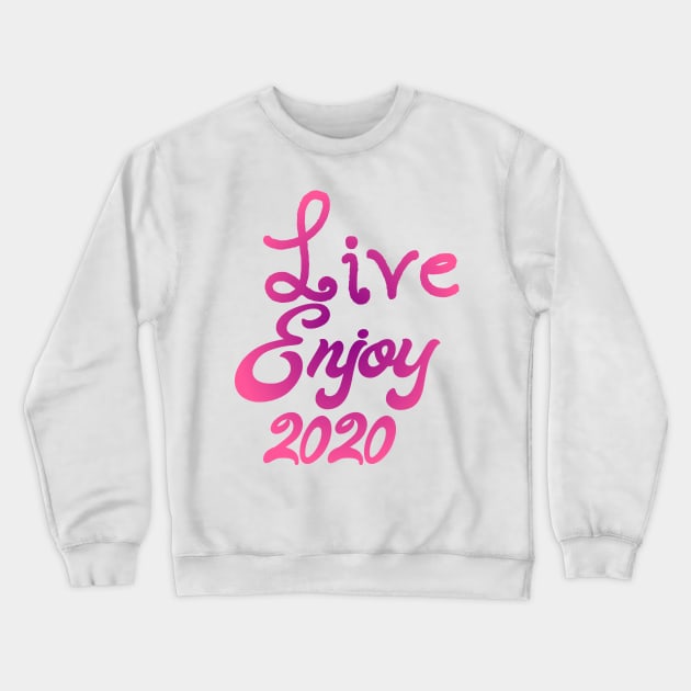 Live Enjoy Today Beautifull Crewneck Sweatshirt by Shop Ovov